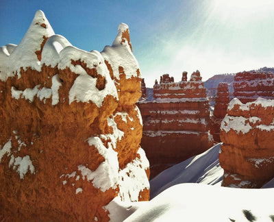 Bryce Canyon Transformation to Winter Wonder Land
