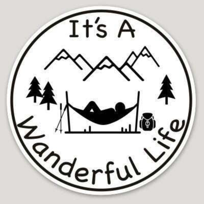 It's A Wanderful Life Hammock Sticker - It's A Wanderful Life Official Brand Store