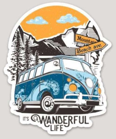 Home Is Where You Park It Sticker - It's A Wanderful Life Official Brand Store